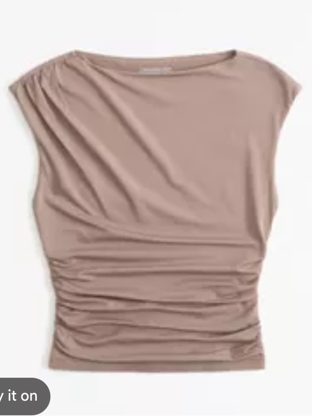 Abercrombie rouched tank top